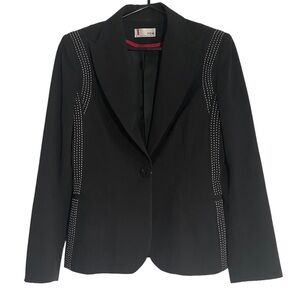 Andy Thê-Anh Canadian Designer Black Blazer Size 6